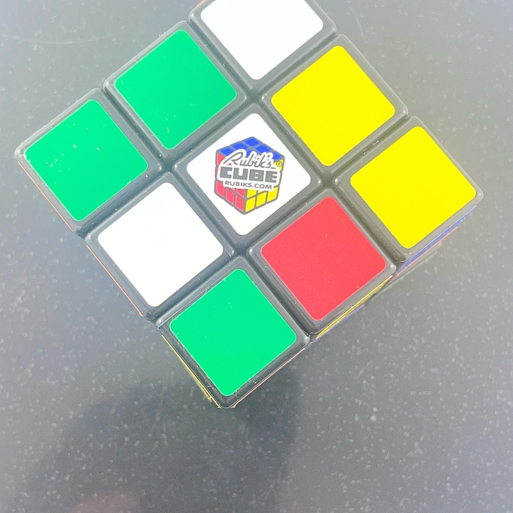 Cube with Multicolor Faces